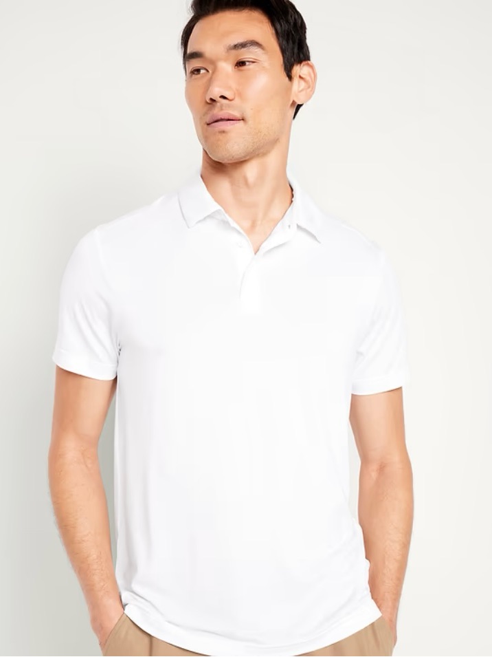 Mens White Polo Xxl , Old Navy Soft Wash , Excellent Condition